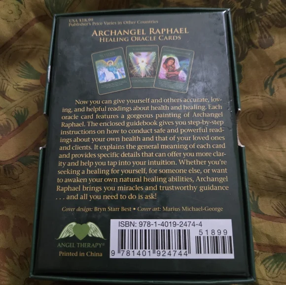 Archangel Raphael Healing Oracle Cards RARE OOP - threedaughtersproperties.com Archangel Raphael Healing Oracle Cards RARE OOP - threedaughtersproperties.com